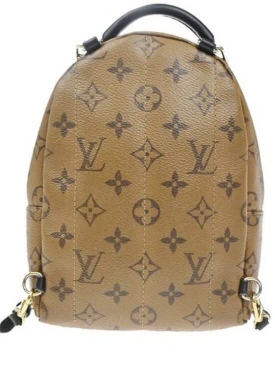 LOUIS VUITTON Palm Springs Mini Backpack Monogram Reverse Brown M44872 98KD053 main image 10